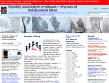 Tablet Screenshot of myriada.cz